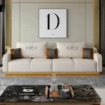 طقم كنب مكتبي جلد