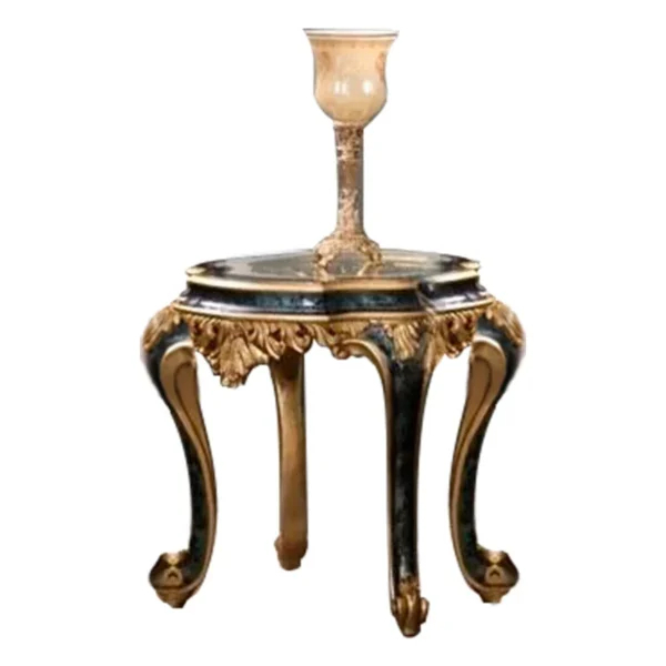 طقم كنب كلاسيك ذهبي