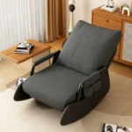 كرسي هزاز استرخاء مع مسند للقدم - Image 3