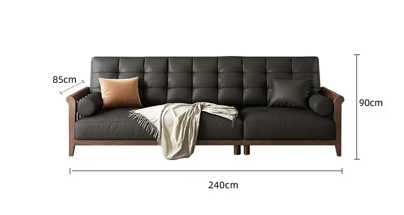 كنب جلد مميز فاخر