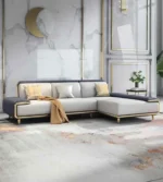 كنب صاله حرف ال​ بتصميم فاخر