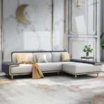 كنب صاله حرف ال​ بتصميم فاخر