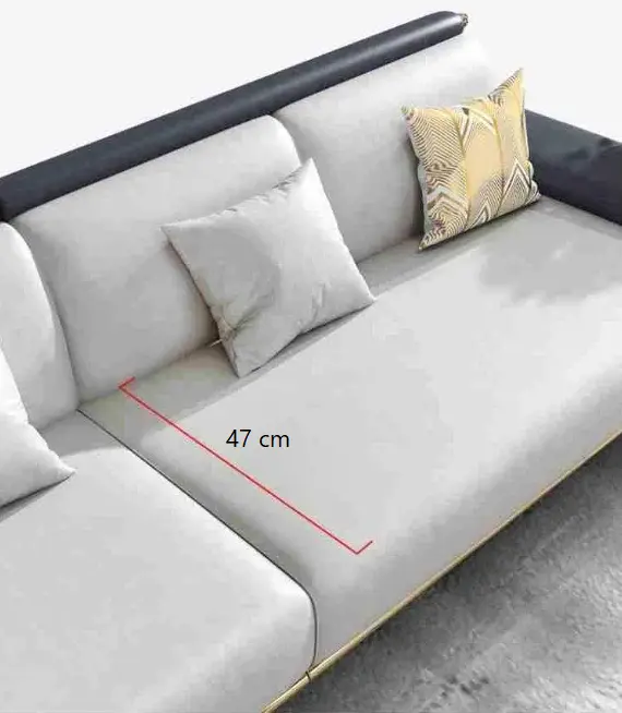 كنب صاله حرف ال​ بتصميم فاخر