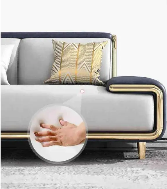 كنب صاله حرف ال​ بتصميم فاخر