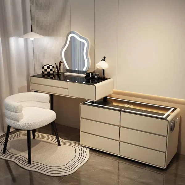 تسريحة غرفة نوم فاخرة بتصميم سعودي | ماستر روم