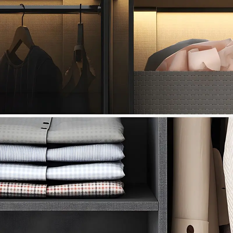 خزانة ملابس كبيرة زجاج