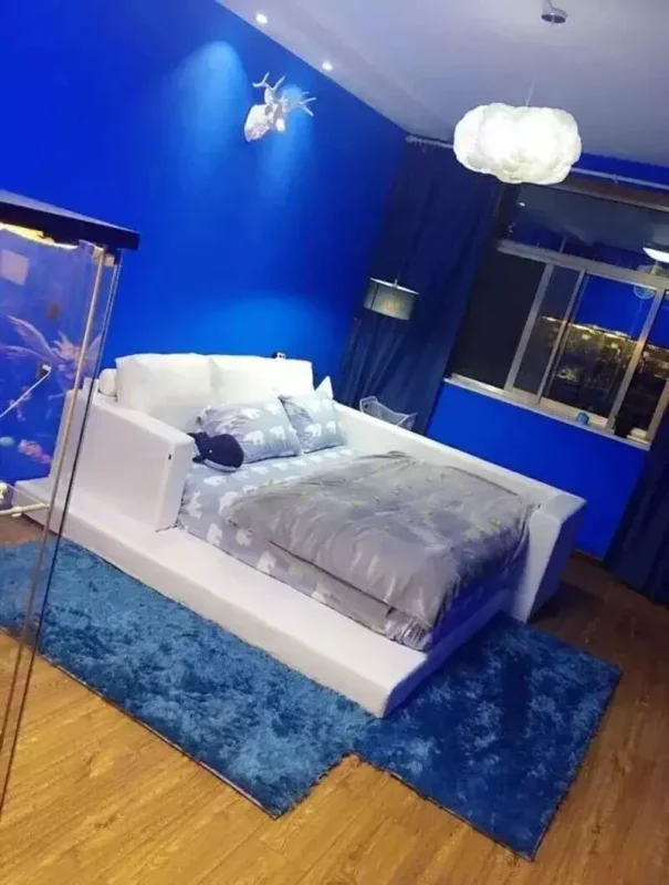 سرير ارضي مودرن بتصميم مميز