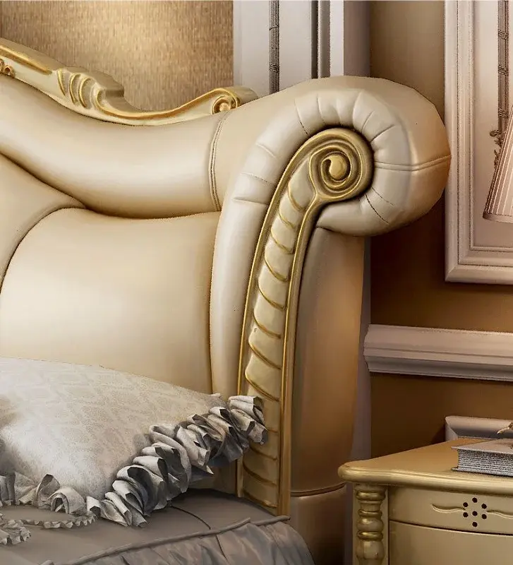 سرير مودرن بتصميم كلاسيكي فخم