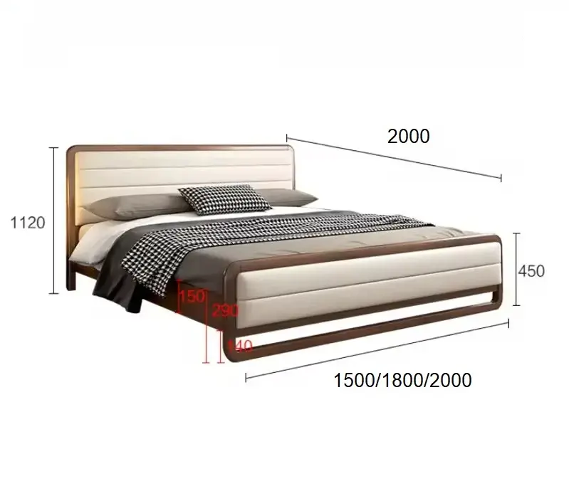 سرير مزدوج مودرن معاصر