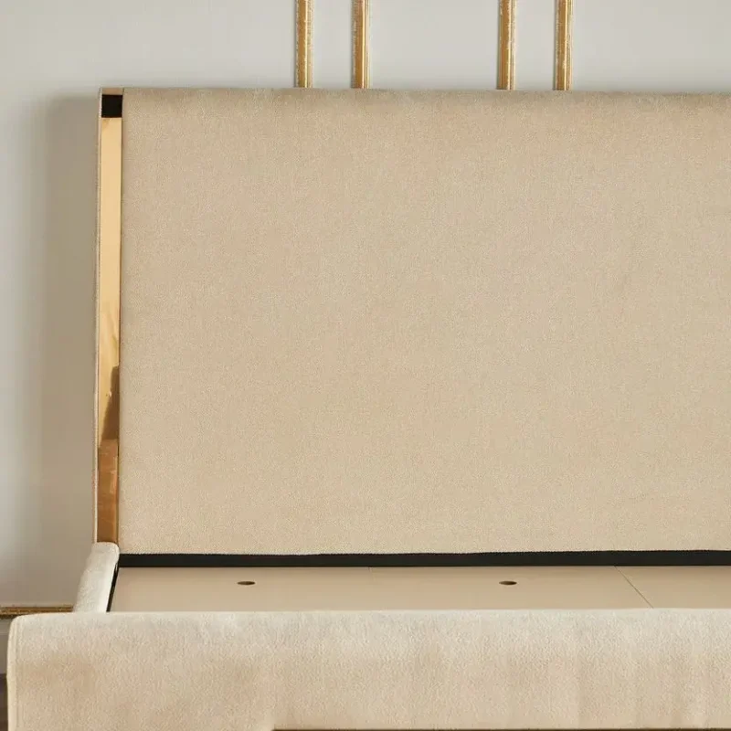 سرير نفرين مودرن ستيل مذهب فخم