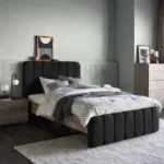 سرير مفرد مميز بتصميم بسيط