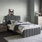 سرير مفرد مميز بتصميم بسيط