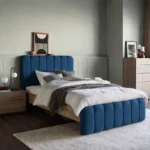 سرير مفرد مميز بتصميم بسيط