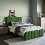 سرير مفرد مميز بتصميم بسيط