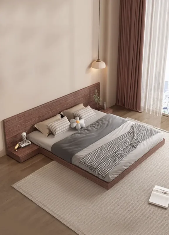 اسرة مودرن خشب