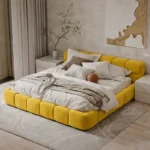 سرير نوم على تصميم أرضي