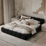 سرير نوم على تصميم أرضي