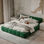 سرير نوم على تصميم أرضي