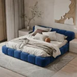 سرير نوم على تصميم أرضي