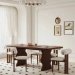 طاولة طعام مع كراسي