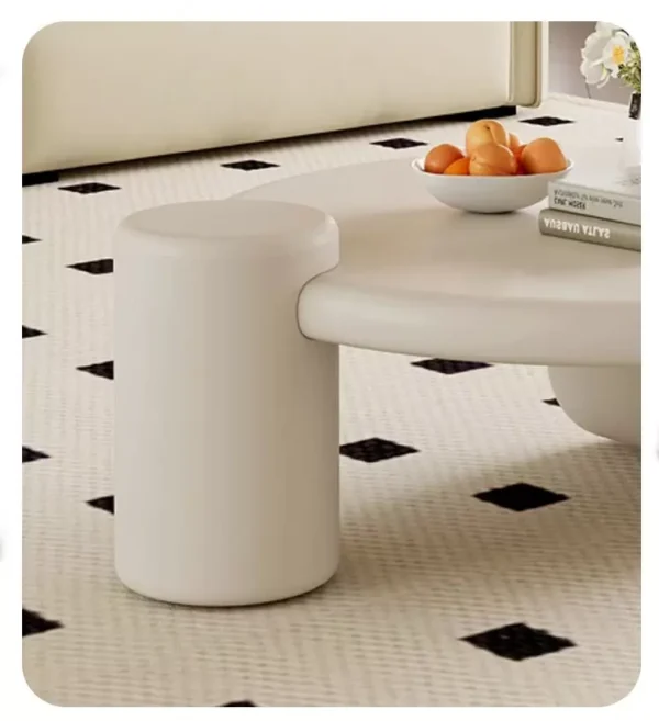⁦طاولة قهوة دائرية من تصميم مختلف⁩ - الصورة ⁦7⁩