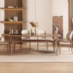 طاولة طعام زجاج