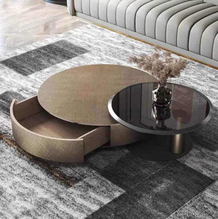 طاولة قهوة مستديرة