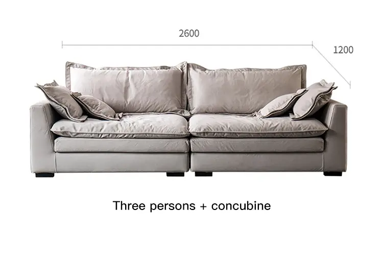 طقم كنب مودرن فاتح ايطالي