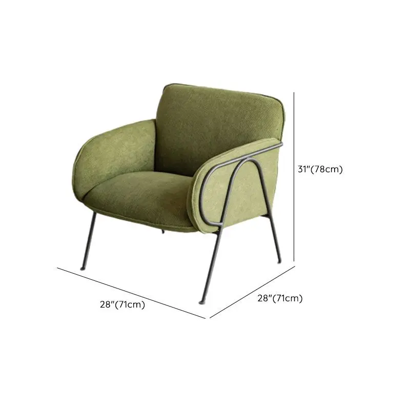 كرسي جلوس مودرن بذراعين من تصميم عتيق