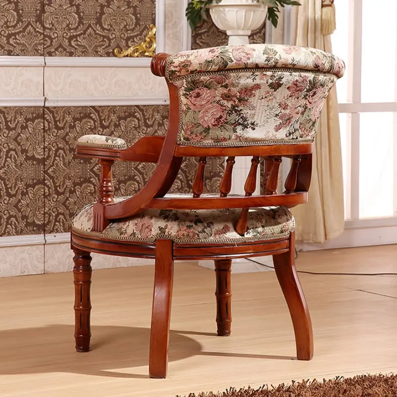 كرسي مفرد جلد ملكي