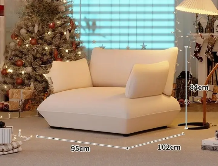 كرسي مفرد من القماش