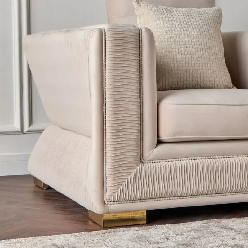 كنب مفرد مودرن بمساند ذراعين