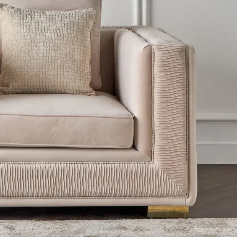 كنب مفرد مودرن بمساند ذراعين