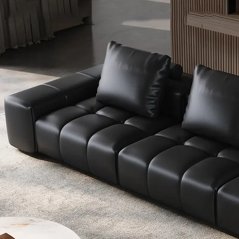 كنب مودرن جلد ايطالي