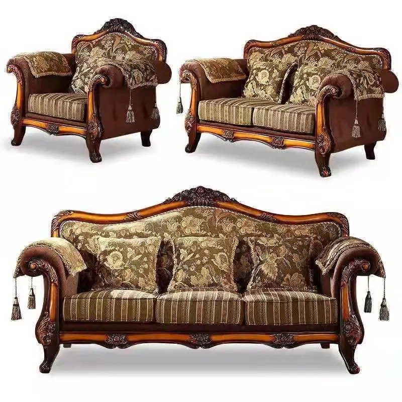 كنب كلاسيكي متعدد المقاسات بخامات فخمة