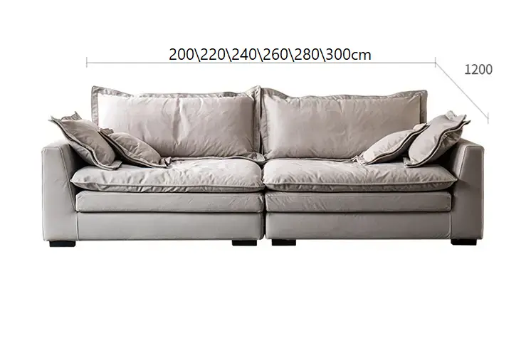 كنب مودرن فاتح ايطالي