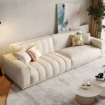 كنب صاله فخم قماش مميز بتصميم بسيط