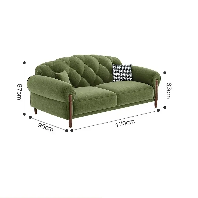 كنب مقطعي بتصميم مبطن شيك