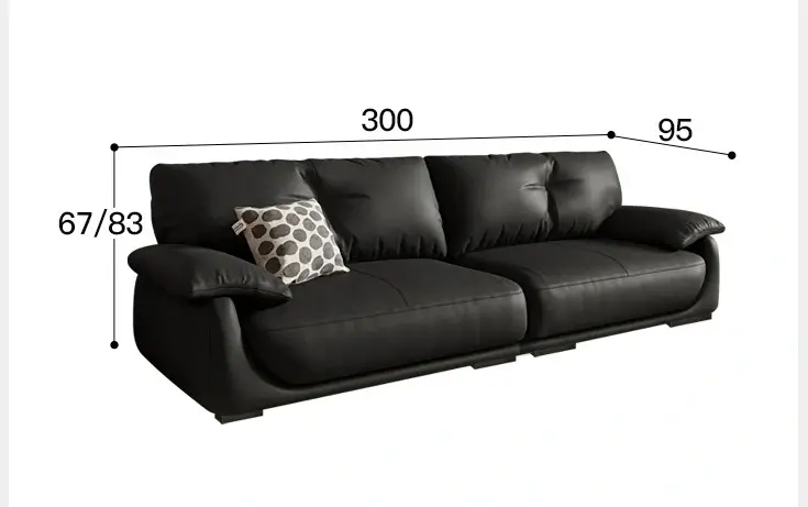 كنب صاله مودرن من جلد