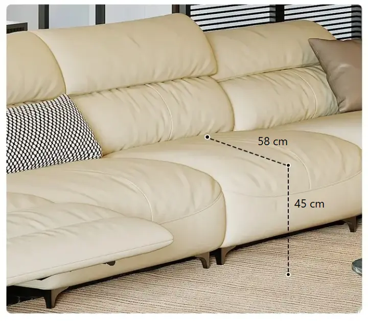 كنب استرخاء حديث من تصميم ايطالي