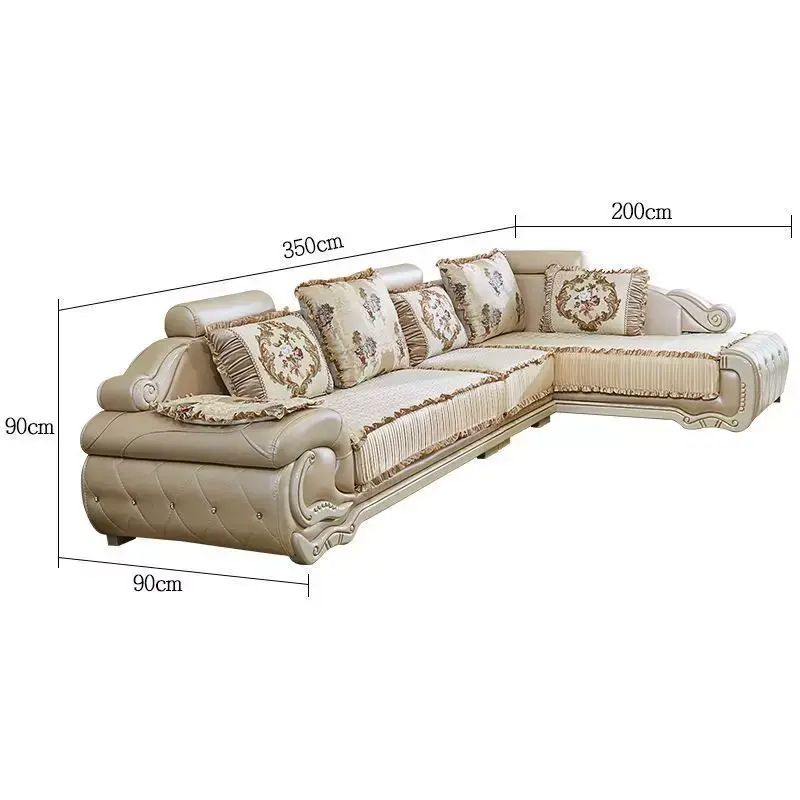 كنب زاوية فخم كلاسيكي