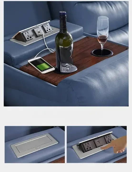 كنب استرخاء جلد