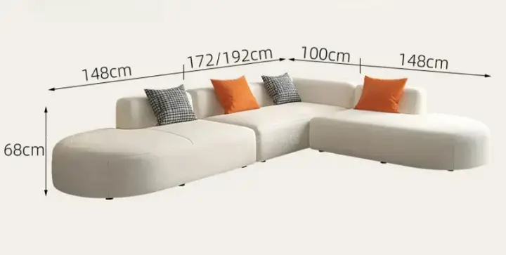 كنب حرف ال مودرن أنيق