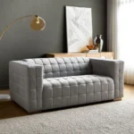 كنب مودرن ثنائي من قماش مخمل - Image 5