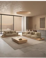 كنب مودرن خشب بتصميم كلاسيك - Image 8