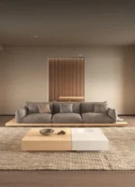 كنب مودرن خشب بتصميم كلاسيك - Image 2