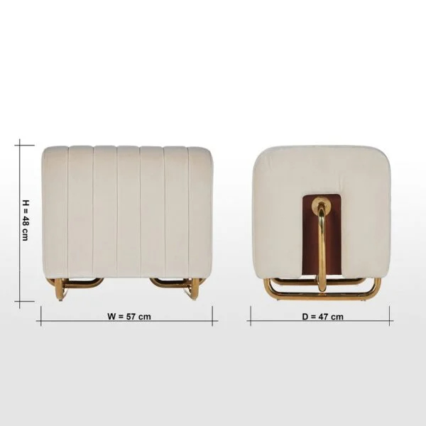 مقعد تسريحة متين بخامات عالية الجودة