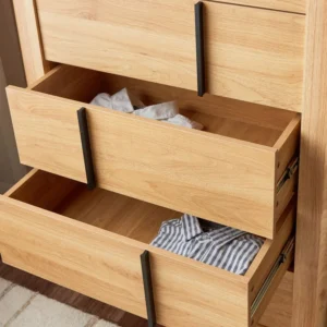 وحدة ادراج تخزين خشبية مودرن