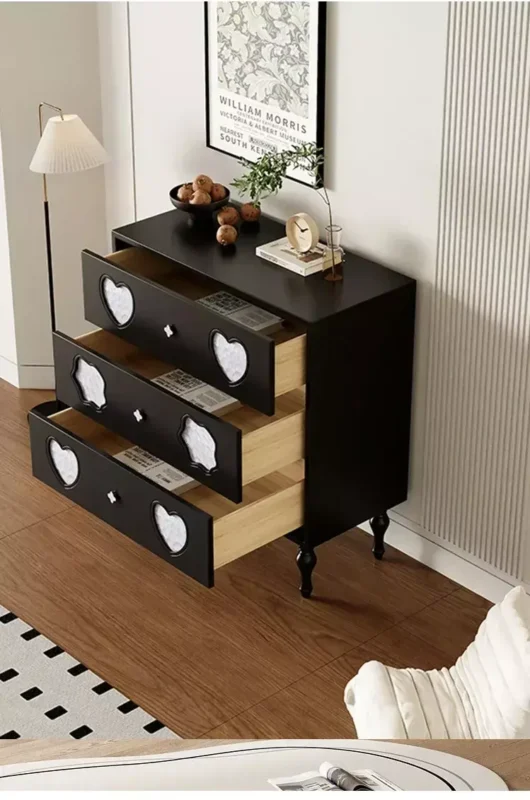 خزانة خشب تخزين لغرفة المعيشة