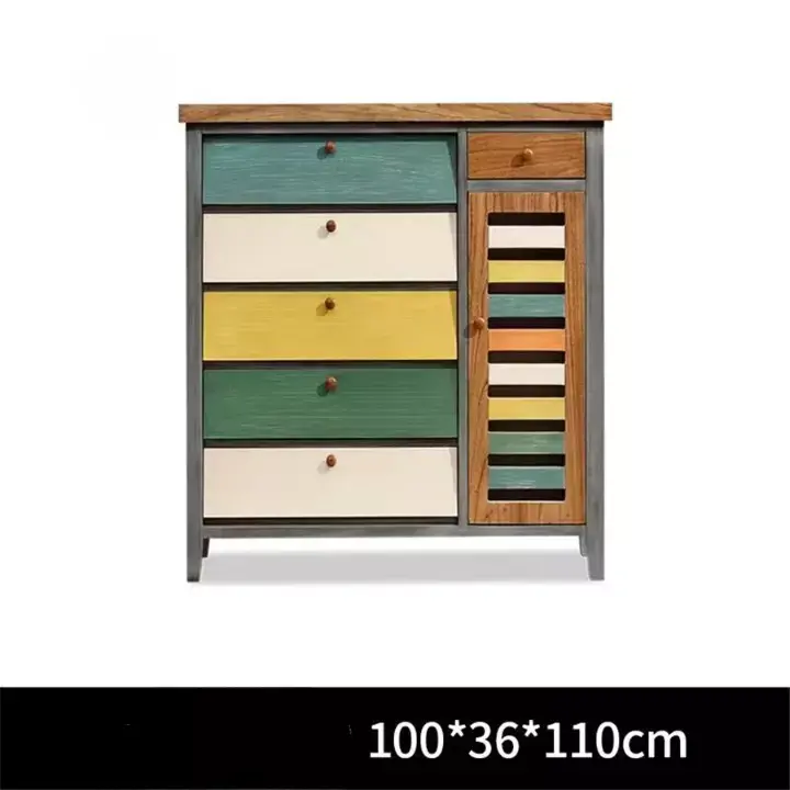 خزانة أدراج خشب بتصميم مميز